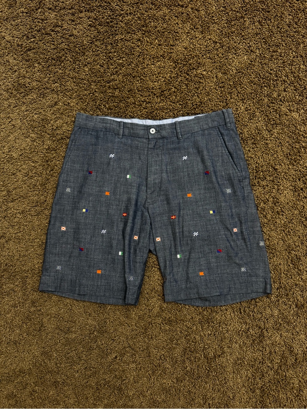 Polo Golf Ralph Lauren Nautical Flag Shorts 34